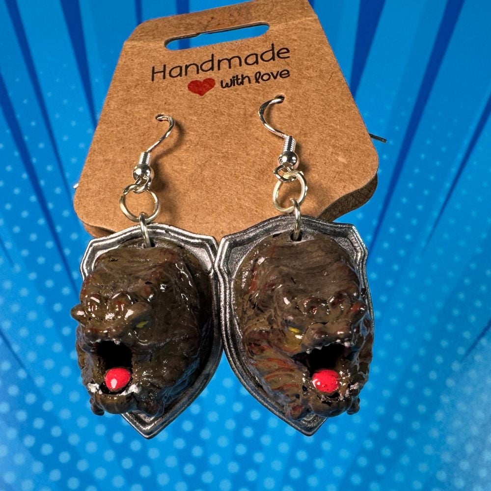 Star Wars Rancor 3D Printed Earrings – Fierce Sci-Fi Jewelry...