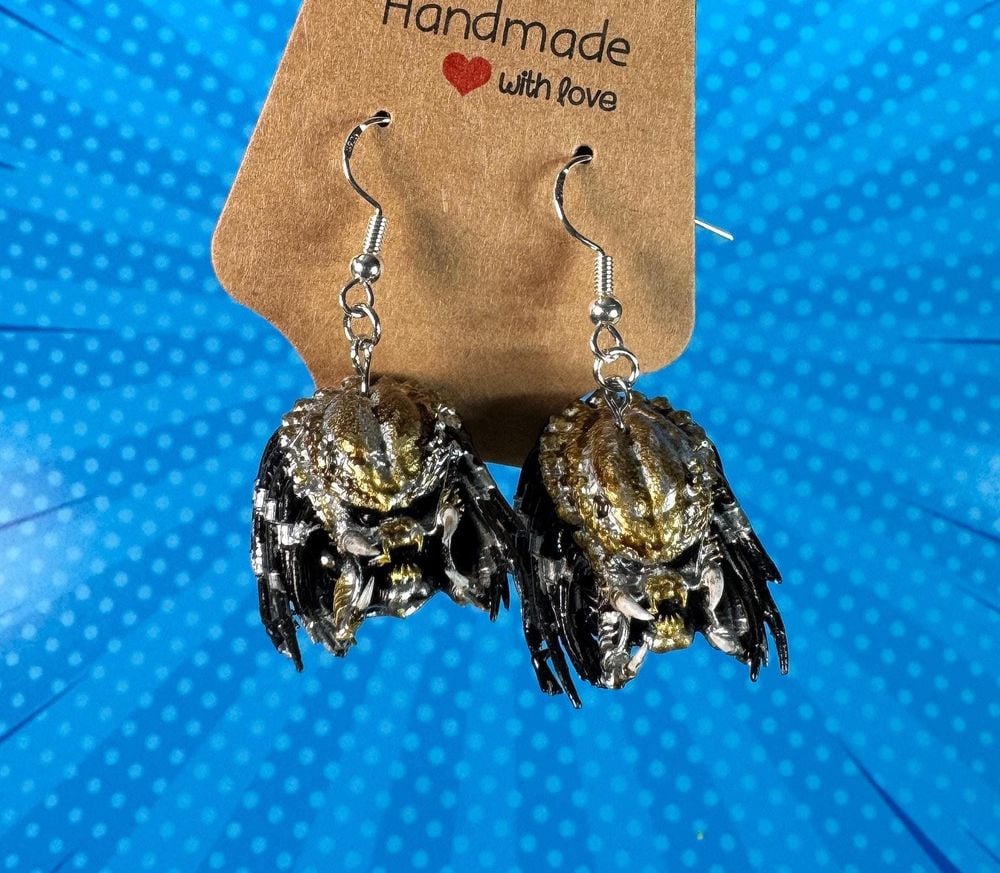 Movie-Inspired Dangle Earrings - Darth Vader, Terminator, Al...